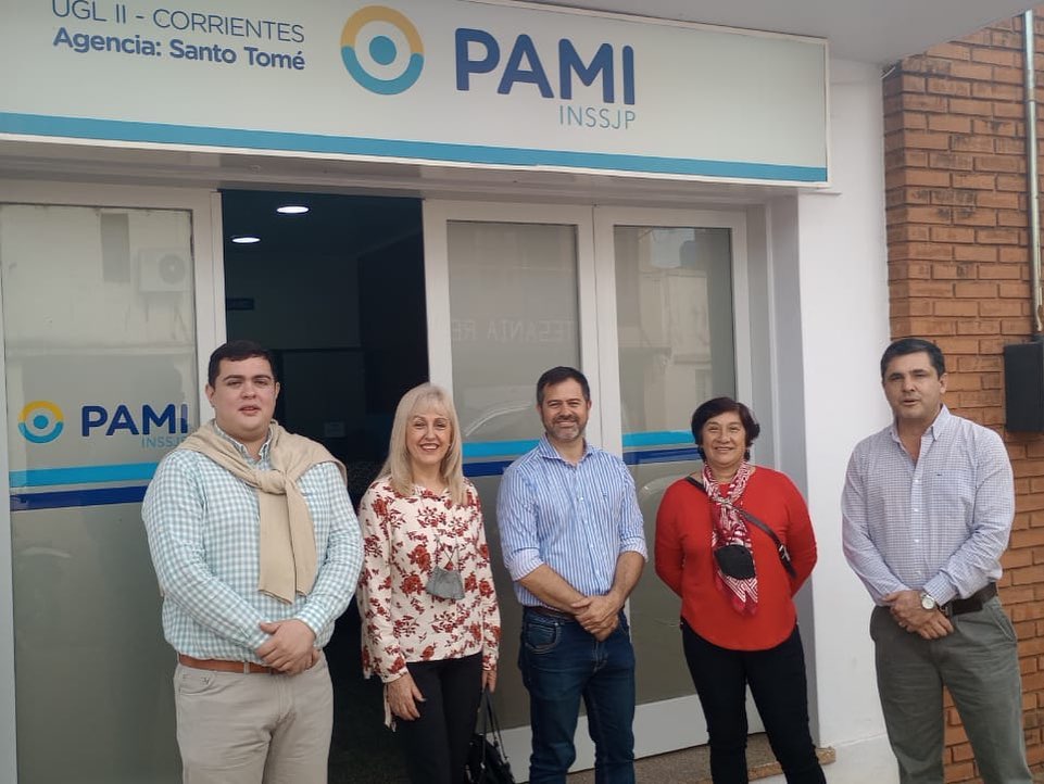 Santo Tome: PAMI habilitó nueva sede, más prestaciones y entregó asistencia económica a afiliados y afiliadas