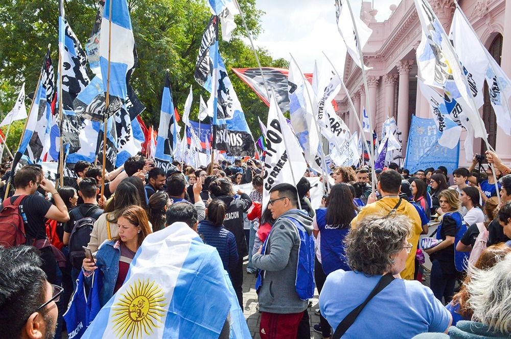Actos de apoyo a CFK en Itatí y Paso de la Patria