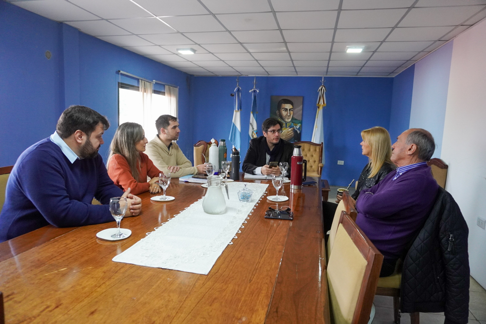 San Roque: candidatos a legisladores de Unión por la Patria proyectaron obras viales y urbanas