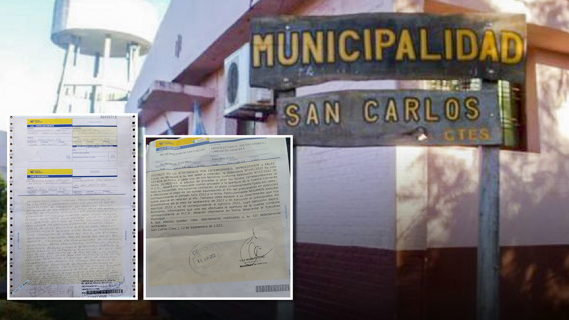Conflicto en San Carlos: Intendente recorta fondos al Concejo y ediles lo denuncian por corrupción