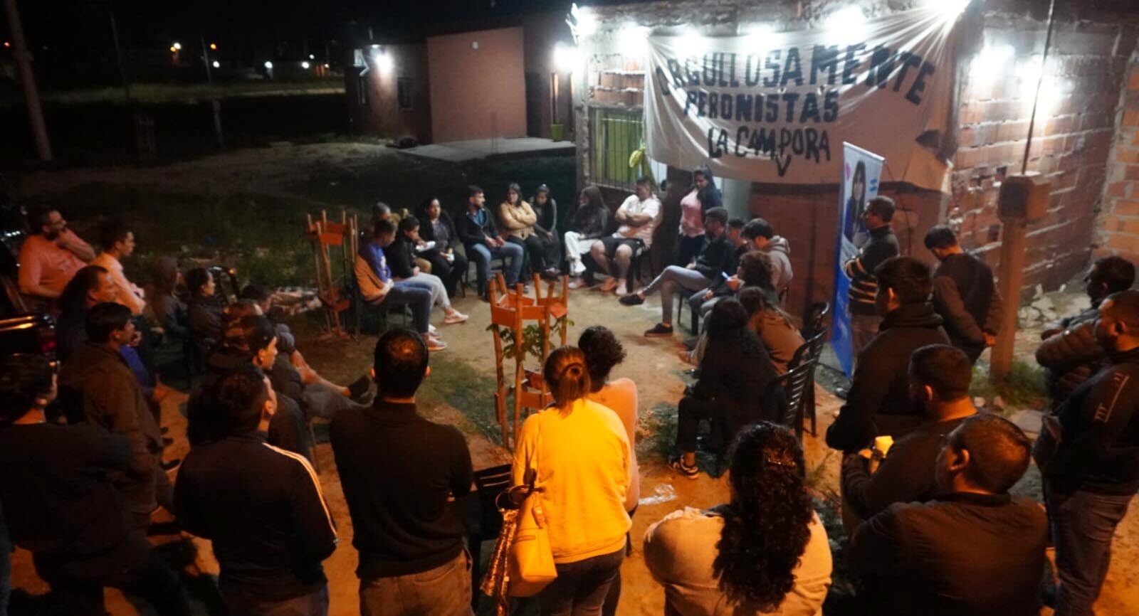 Unidad Básica Cristina Kirchner en el barrio Santa Catalina