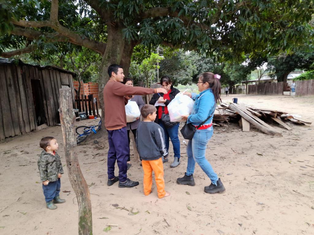 Yacyretá amplió la asistencia a familias de Ituzaingó afectadas por las fuertes lluvias