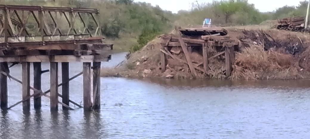 Vialidad Provincial no responde por puente caído en el Paiubre