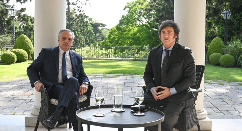 Transición: reunión entre Alberto Fernández y Javier Milei