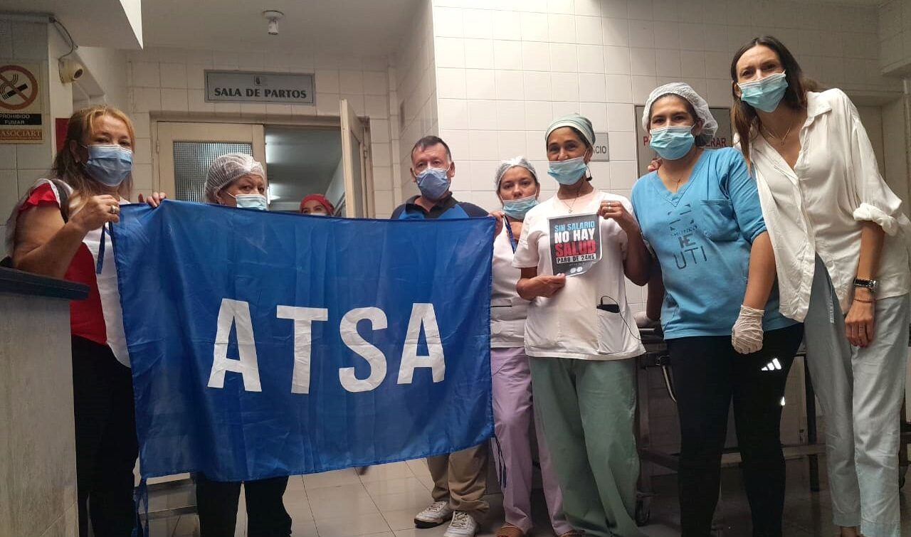 ATSA concreta un paro de 24 hs con importante acatamiento en Corrientes