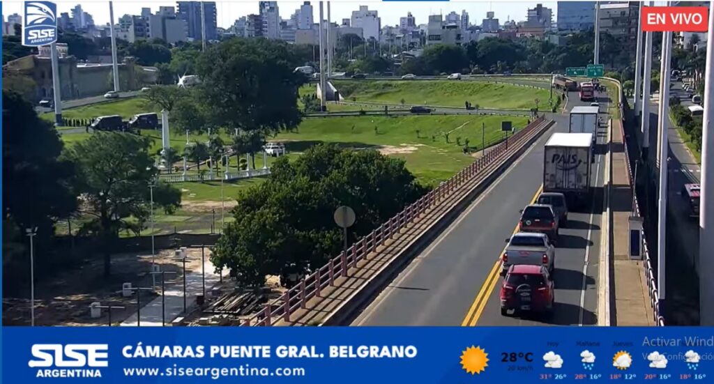 Corrientes: organizaciones sociales cortan acceso al puente Corrientes-Chaco 