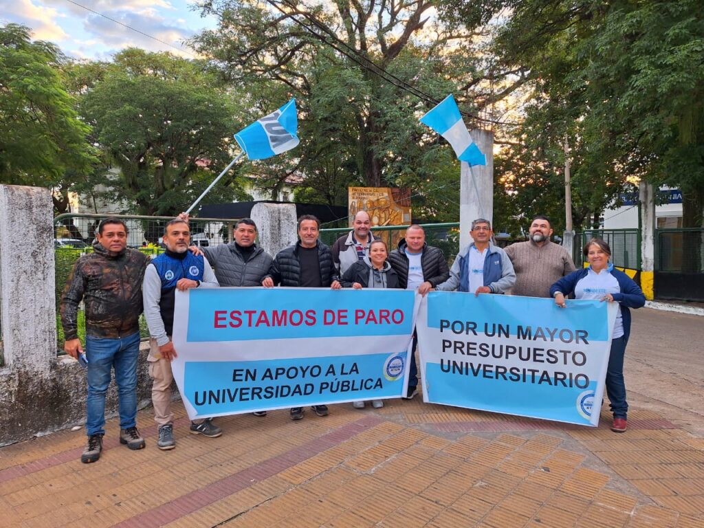 El paro nacional se sintió con contundencia en Corrientes 