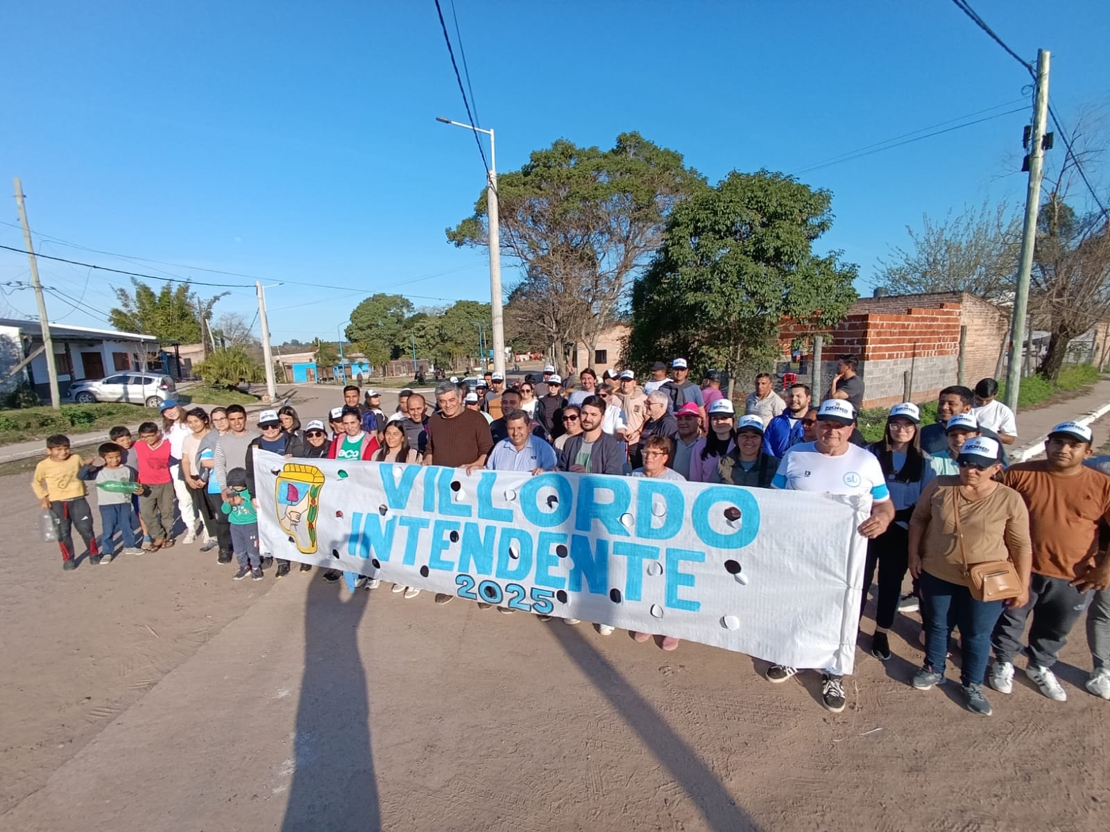 Santa Lucia: Villordo anunció mejoras para el barrio «El Polvorete»