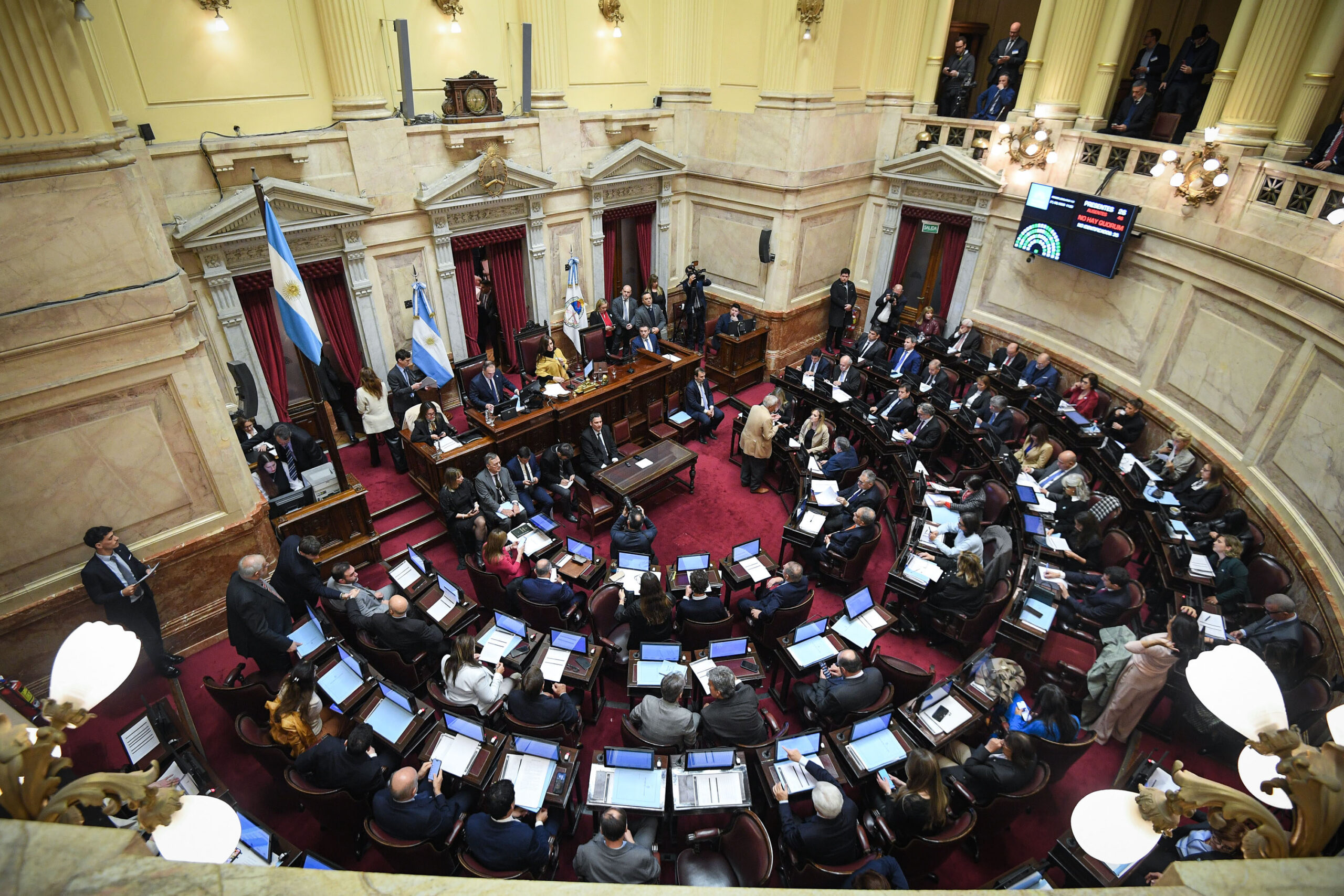 El Senado ratificó la Ley de Emergencia en Discapacidad y se cayó el veto de Milei