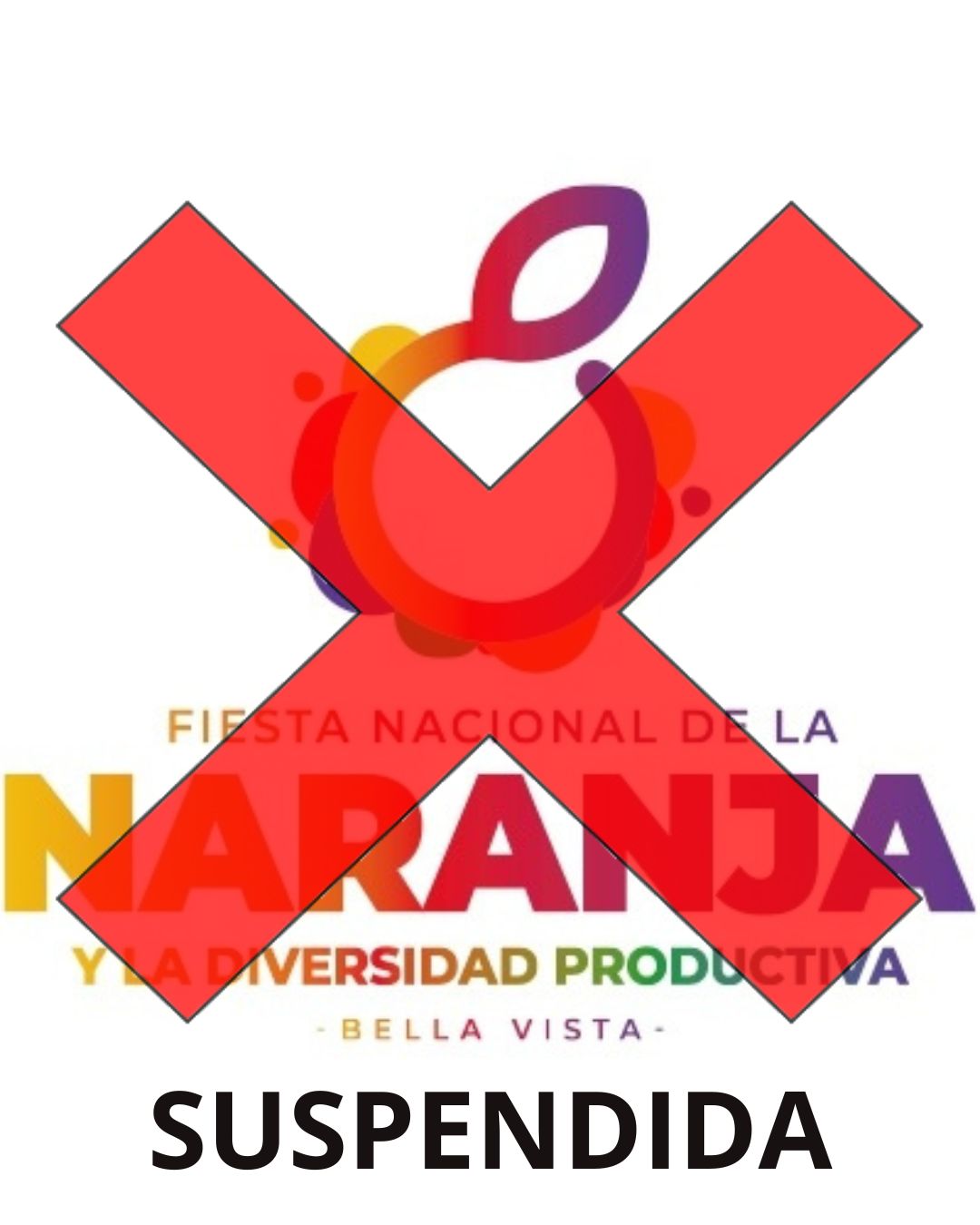 Crisis económica en Bella Vista: suspenden la Fiesta Nacional de la Naranja