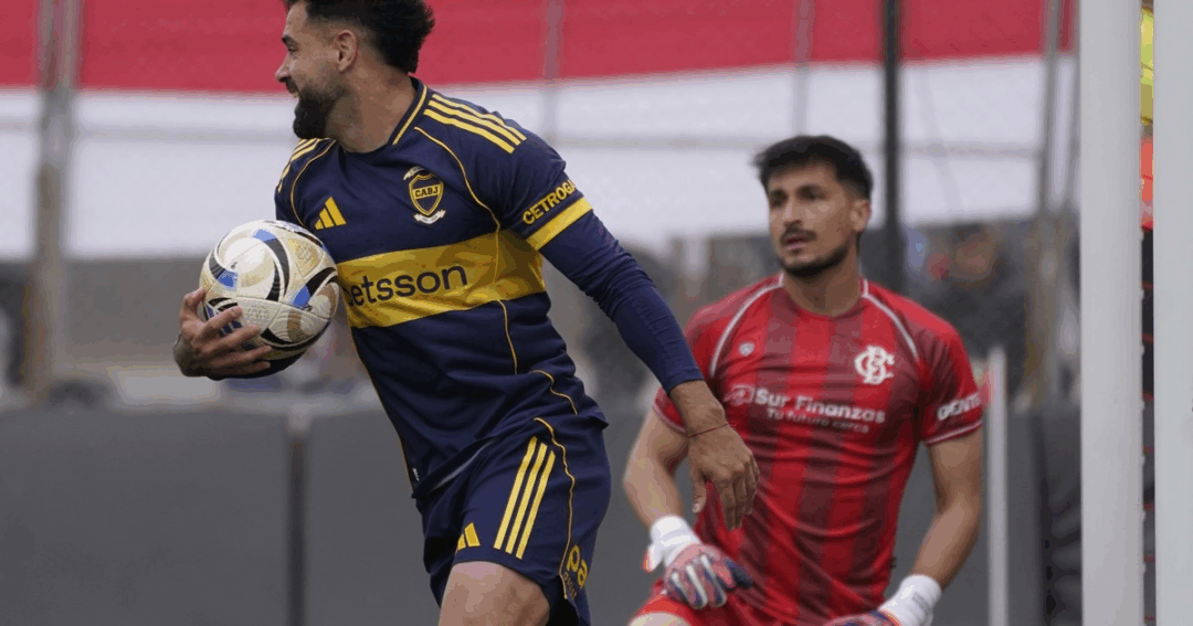 Milton Giménez brilla en Boca y suma cinco goles en vital victoria ante Barracas