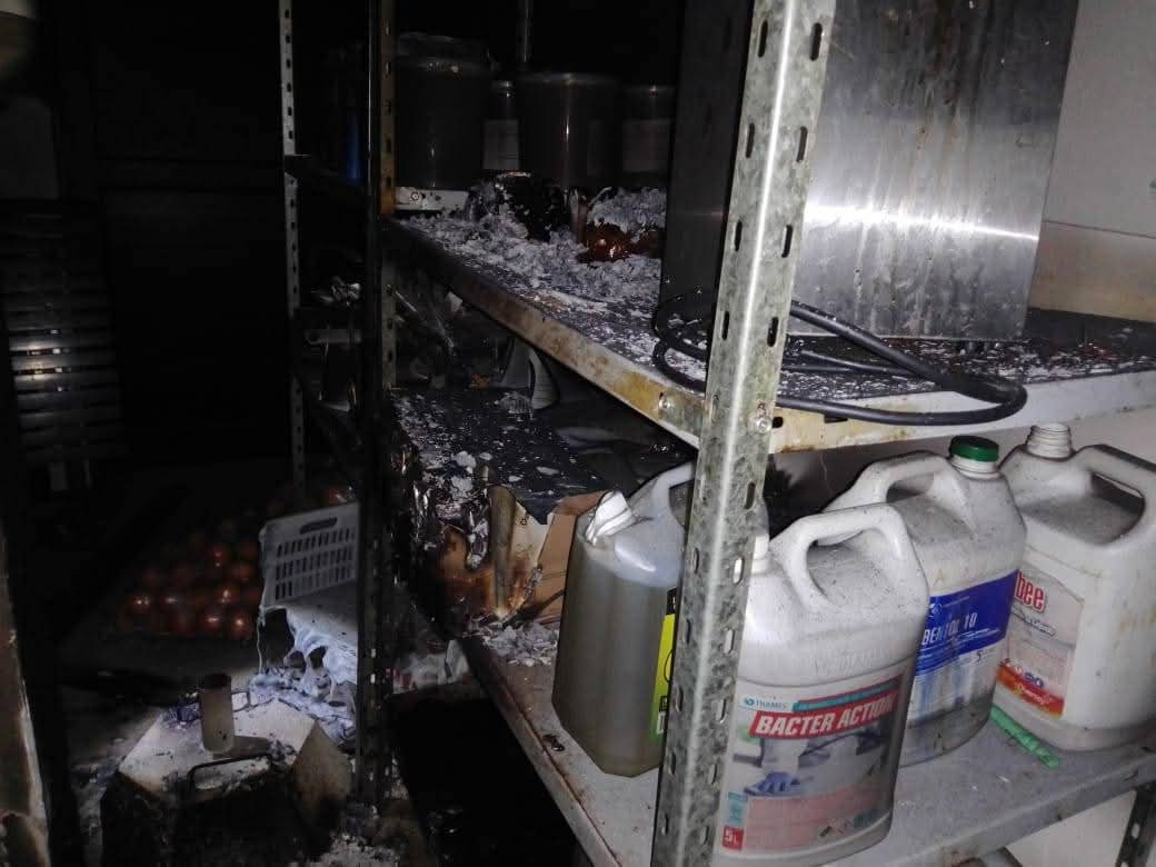 Incendio en cafetería céntrica de la capital correntina