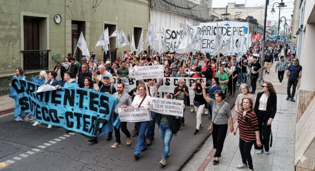 Corrientes: sindicatos y organizaciones marcharán por emergencia salarial, laboral y social