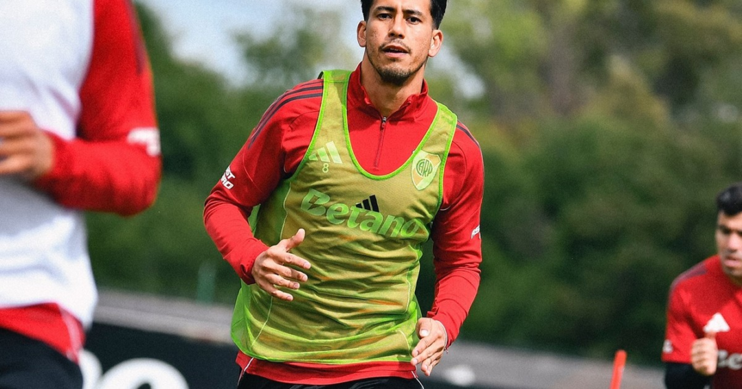 Maxi Meza cerca de regresar a River ante Aldosivi, clave para Coudet