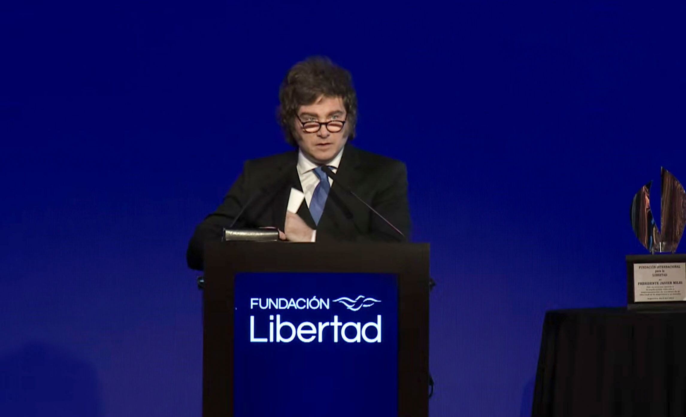 Milei asegura récord de consumo y empleo en discurso de abril de 2026