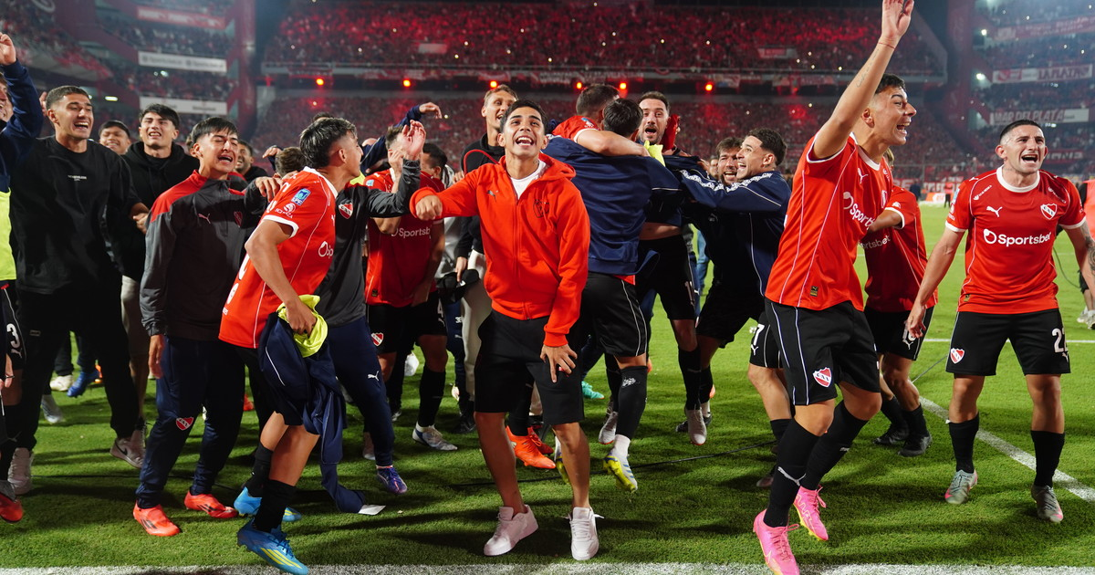Festejo histórico de Independiente: el clásico ante Racing desde adentro
