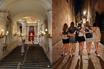 Bettina Angeletti viajó a Madrid con amigas del colegio en septiembre de 2025