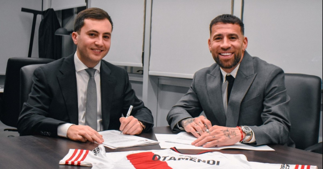 Otamendi se une a River como primer refuerzo en el mercado de pases