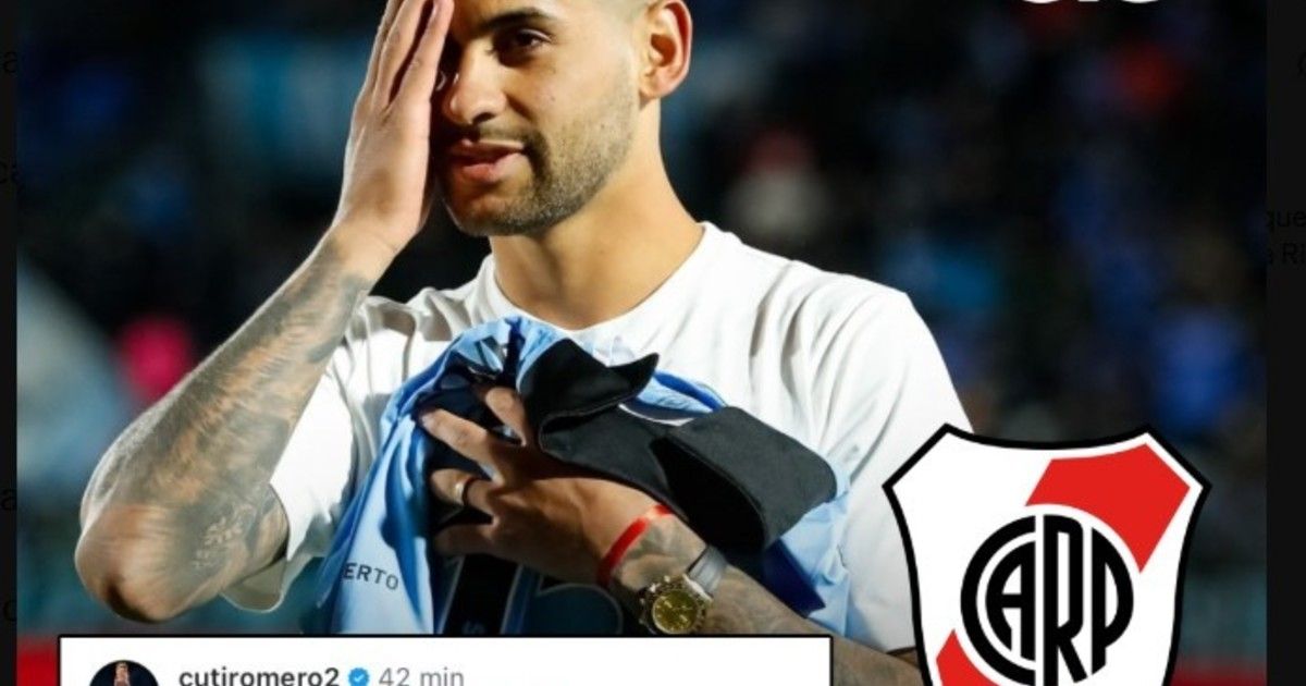 Cuti Romero confirmado en Córdoba para la final Belgrano vs River el domingo