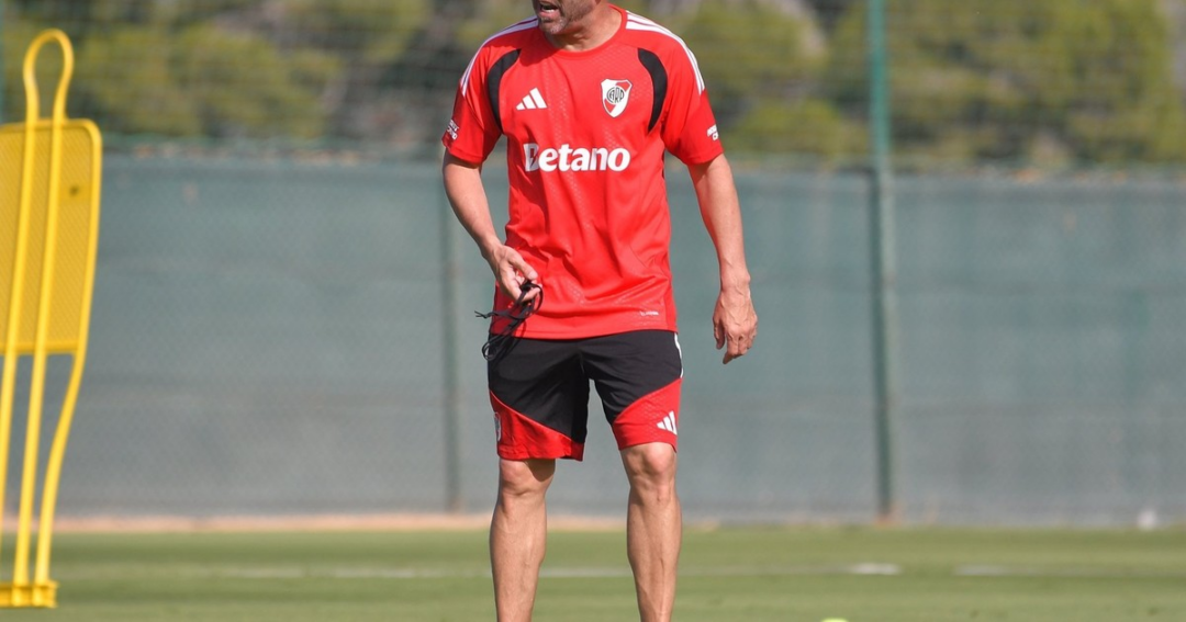 River Plate se prepara para amistoso contra Flamengo: Coudet define formación reducida