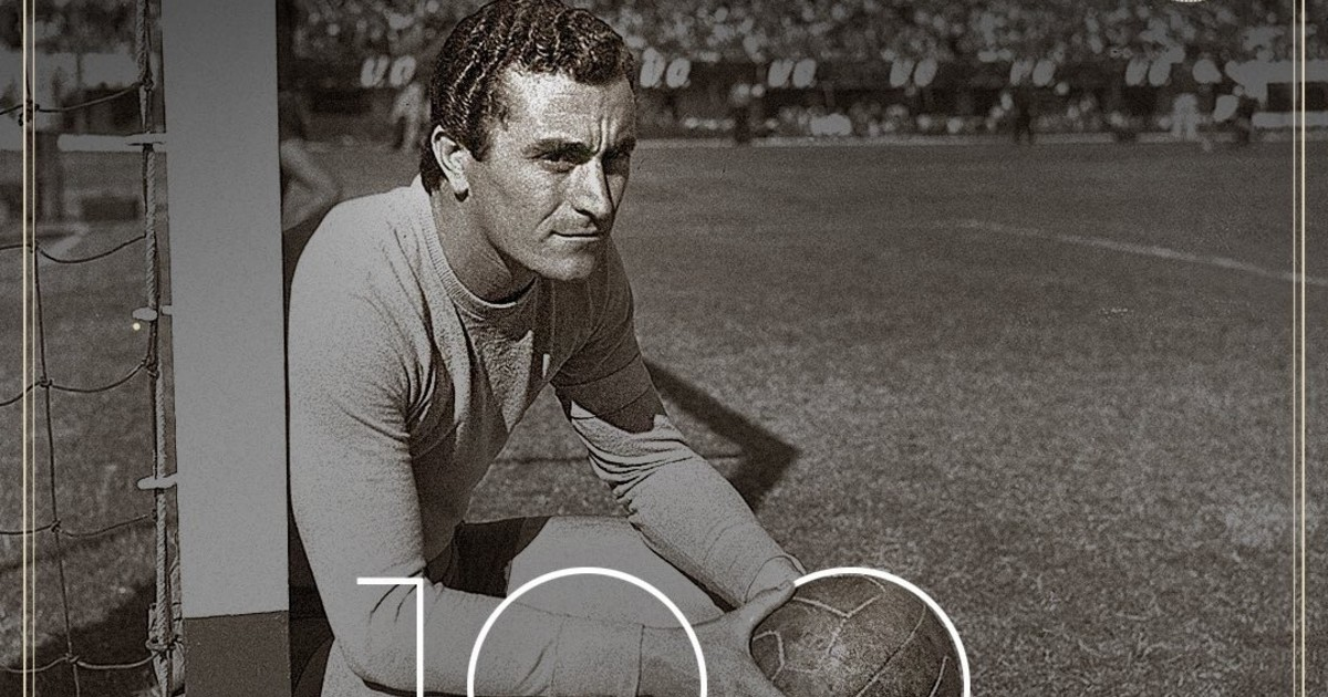 River Plate celebra el centenario de Amadeo Carrizo, el arquero que cambió la historia