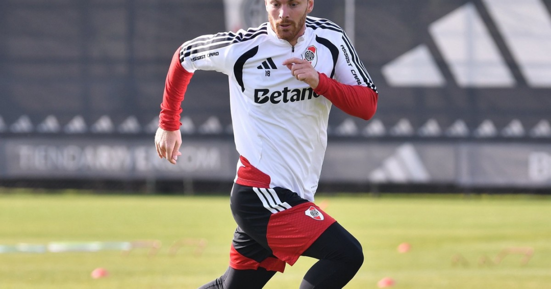 Lucas Beltrán se entrena con River: estado físico y posible debut en Copa Argentina