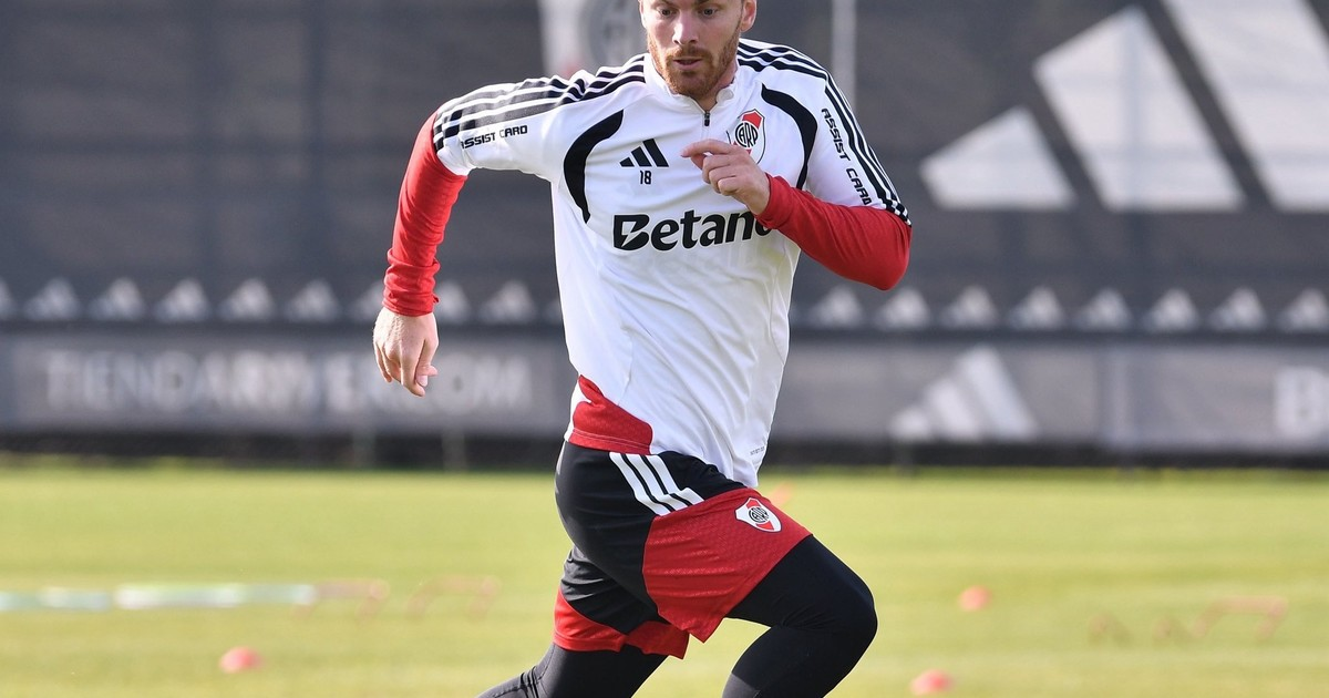 Lucas Beltrán se entrena con River: estado físico y posible debut en Copa Argentina