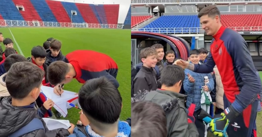 Orlando Gill regresa a San Lorenzo tras su exitoso Mundial y recibe homenaje