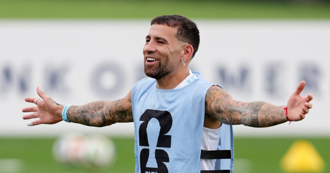 Otamendi sueña con River mientras se prepara para el Mundial con la Selección