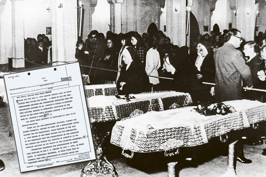 EEUU conocía responsabilidad de la Policía Federal en asesinato de sacerdotes palotinos en 1976