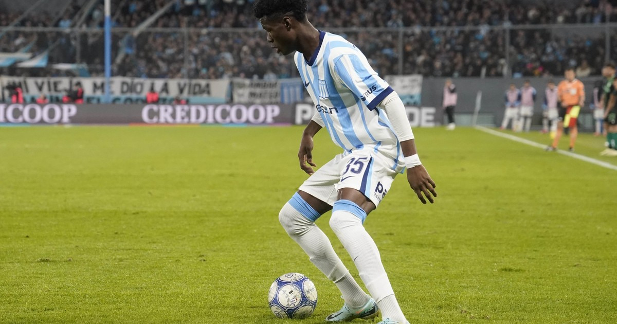 Alberto Campo, el joven ecuatoriano que brilló en su debut con Racing