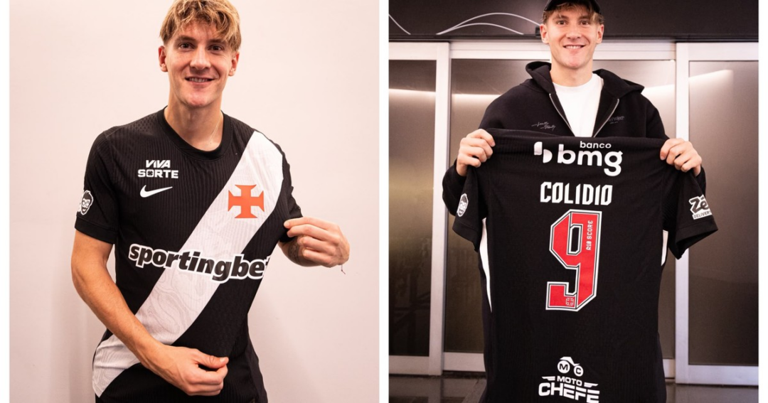 Colidio se une a Vasco da Gama y destaca la grandeza del club en Brasil