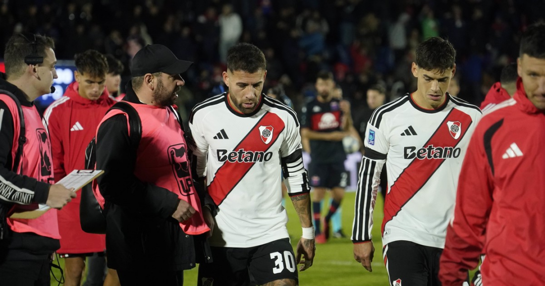 River Plate acumula cinco derrotas consecutivas y un solo gol en el torneo